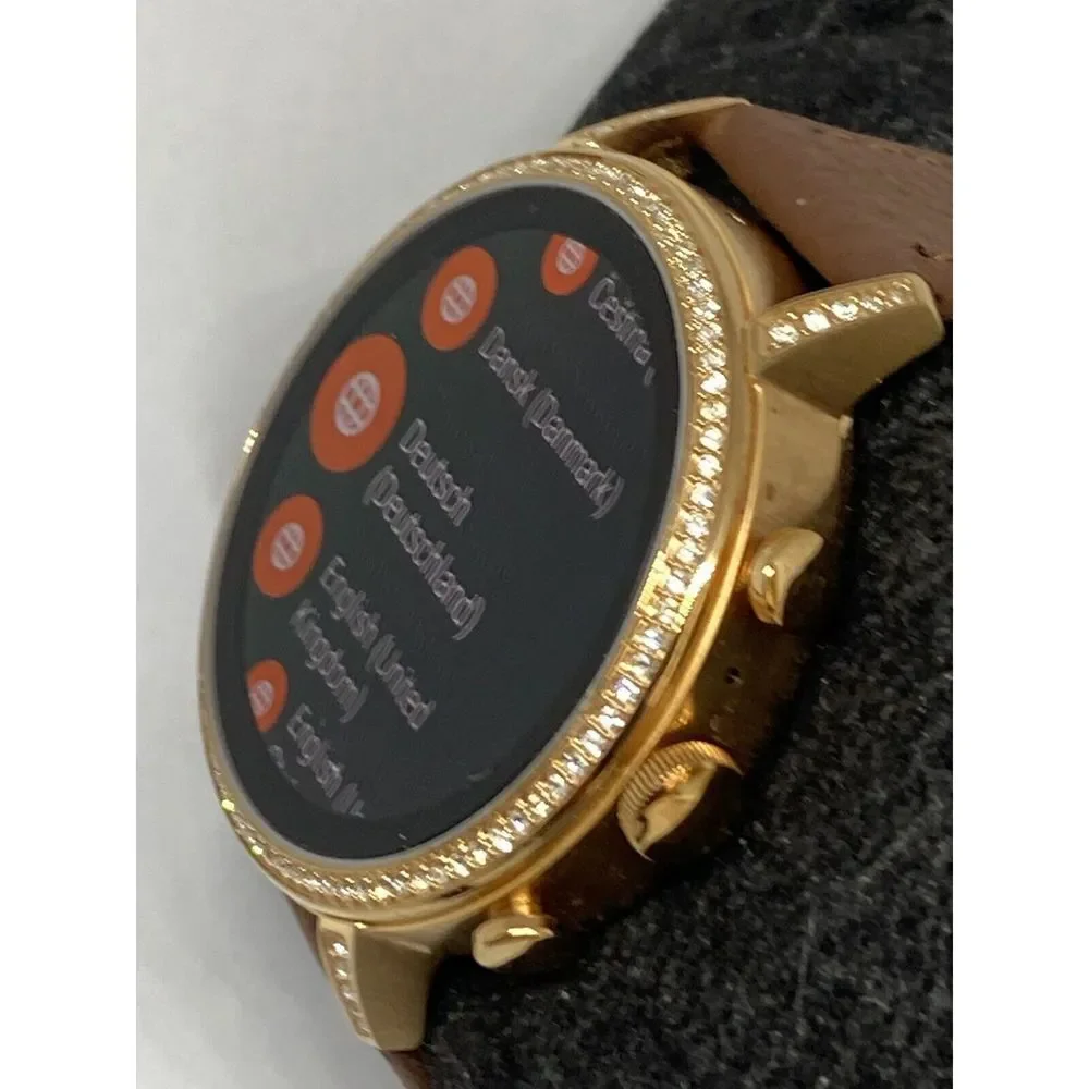 Fossil Gen 4 Authentic Digital Dial Smart Watch Custom Band FTW6015 LT300